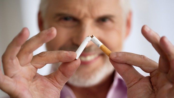 Курение в пожилом возрасте